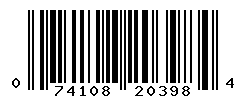 upc 074108203984 barcode image