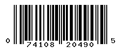 upc 074108204905 barcode image
