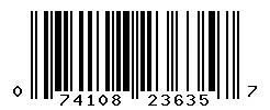 074108236357 barcode