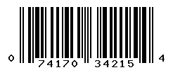 074170342154 barcode