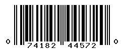 UPC barcode number 074182445720