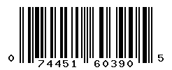 upc 074451603905 barcode image