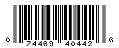 upc 074469404426 barcode image