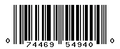 074469549400 barcode