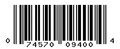074570094004 barcode