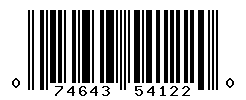 UPC barcode number 074643541220