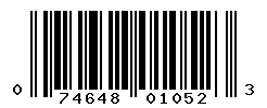 UPC barcode number 074648010523