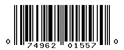 UPC barcode 074962015570