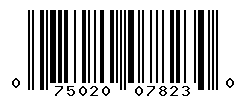 UPC barcode number 075020078230