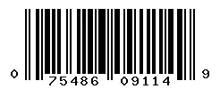 075486091149 barcode