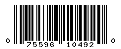 upc 075596104920 barcode image