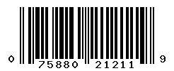 075880212119 barcode