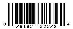 UPC barcode number 076183323724