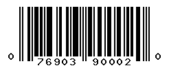 UPC barcode number 076903900020
