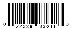 upc 077326830413 barcode image