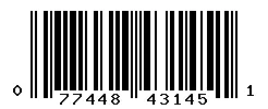 077448431451 barcode