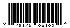 upc 078175051004 barcode image