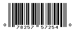 UPC barcode number 078257572540