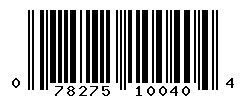 upc 078275100404 barcode image