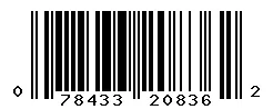 UPC barcode 078433208362