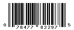 UPC barcode number 078477822975