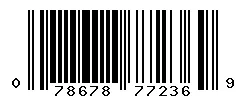 UPC barcode 078678772369