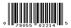 079055022145 barcode