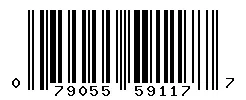 079055591177 barcode