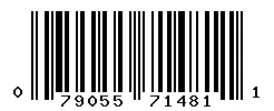 079055714811 barcode