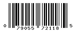 079055721185 barcode