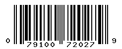upc 079100720279 barcode image