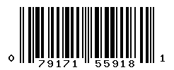 UPC barcode number 079171559181
