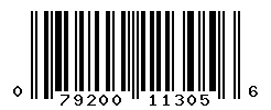 UPC 079200113056 barcode image