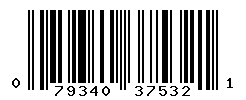 UPC barcode number 079340375321