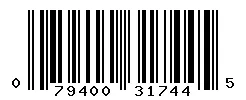 UPC 079400317445 barcode image