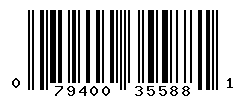 UPC barcode number 079400355881