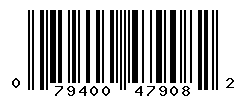 UPC barcode number 079400479082