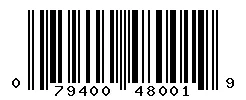 079400480019 barcode