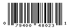 UPC barcode number 079400480231