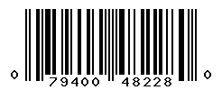 UPC barcode number 079400482280