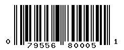 UPC 079556800051 barcode image