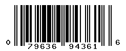 upc 079636943616 barcode image