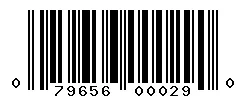 UPC barcode 079656000290