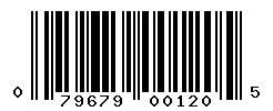 upc 079679001205 barcode image