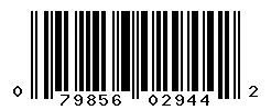UPC barcode 079856029442