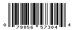 UPC barcode number 079856573044