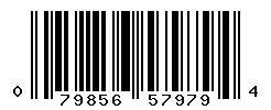 UPC barcode number 079856579794