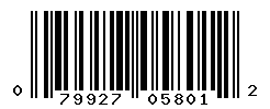 upc 079927058012 barcode image