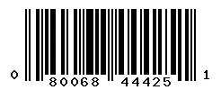UPC barcode 080068444251