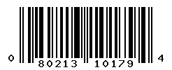 UPC barcode number 080213101794